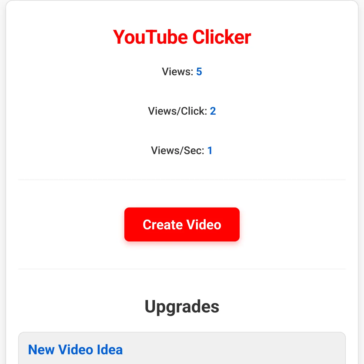 the project is loading