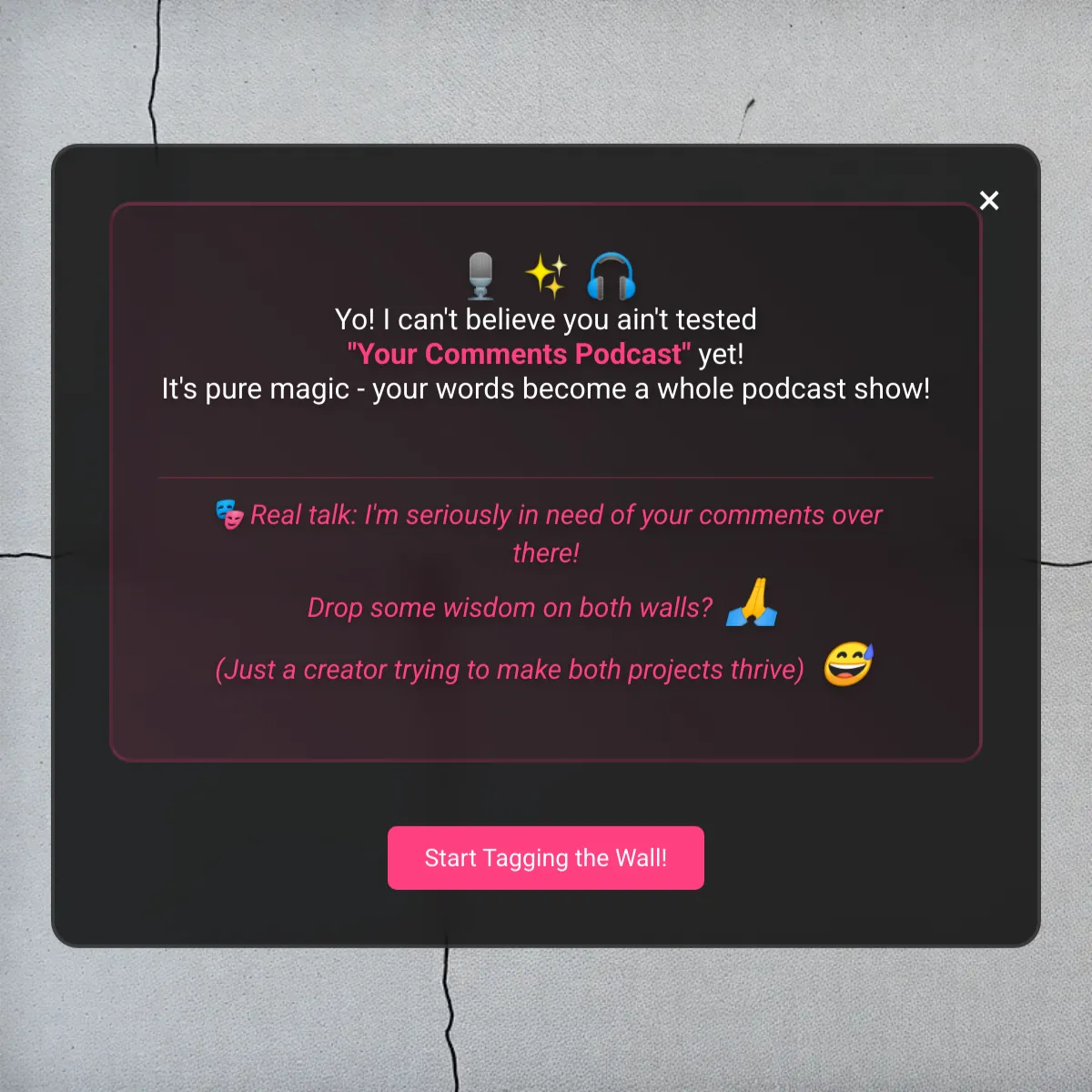 the project is loading