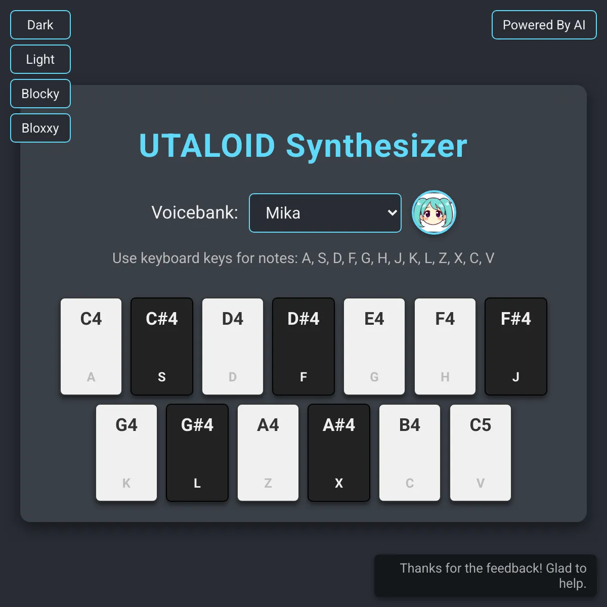 |UTALOID|Vocal Synthesizer Software