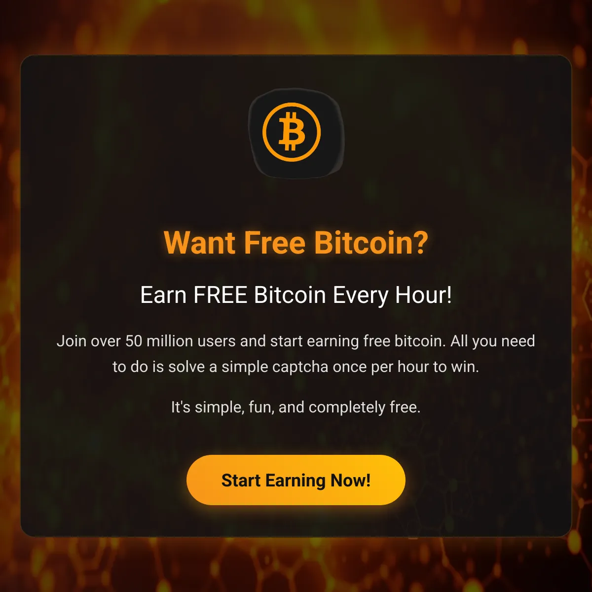 Free Bitcoin Every Hour!