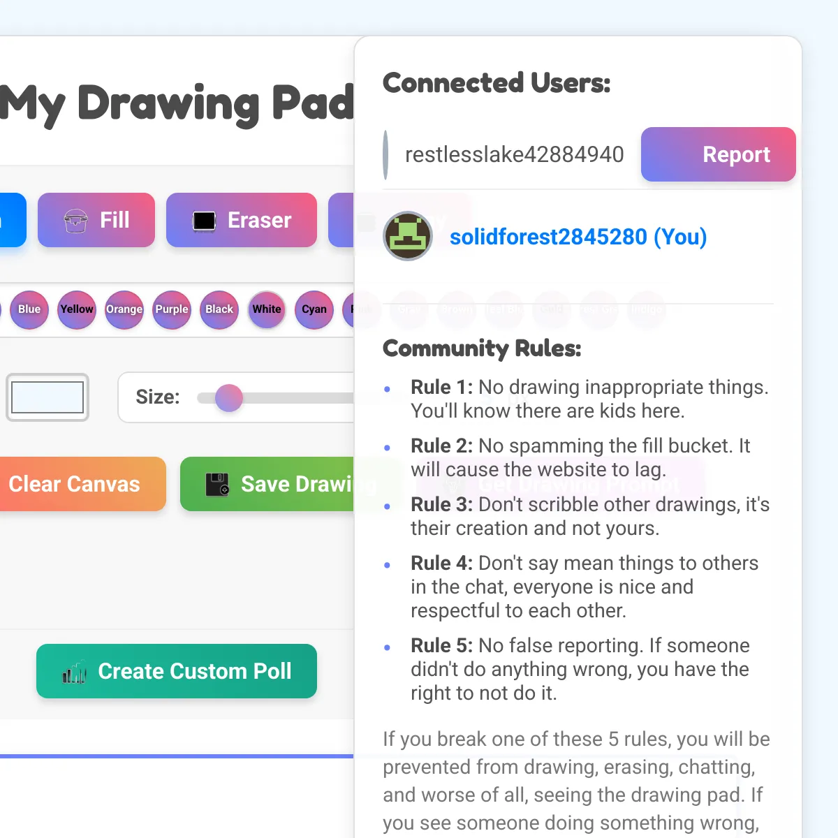 the project is loading