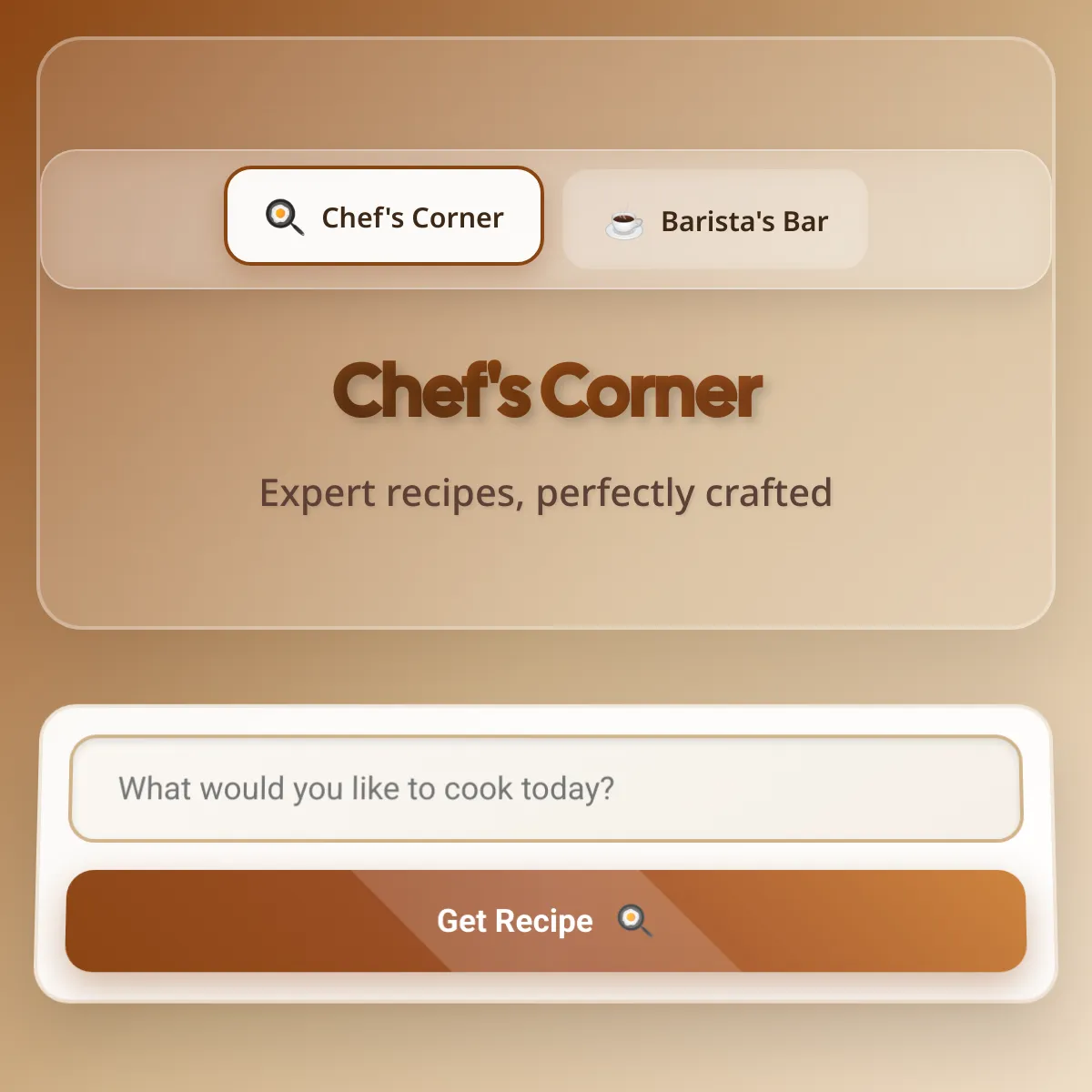 Chef's Corner - Recipe Assistant