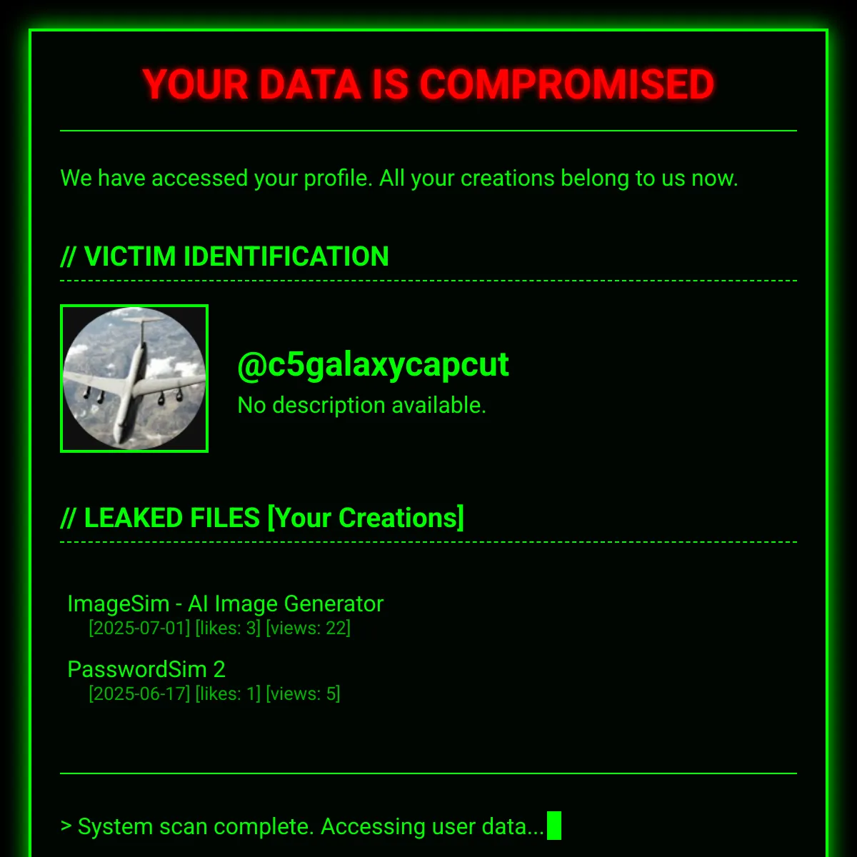 the project is loading