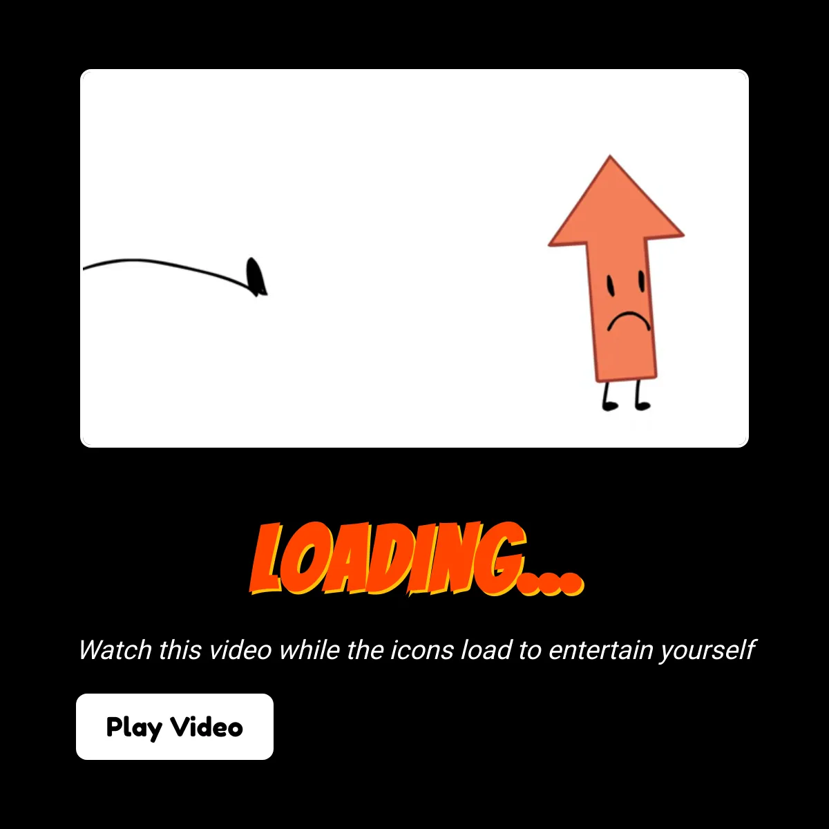 the project is loading