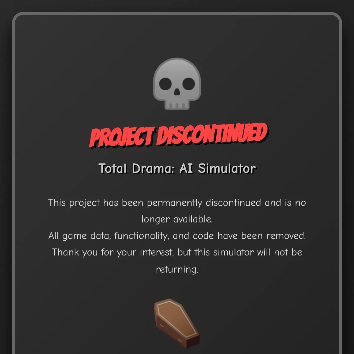 the project is loading
