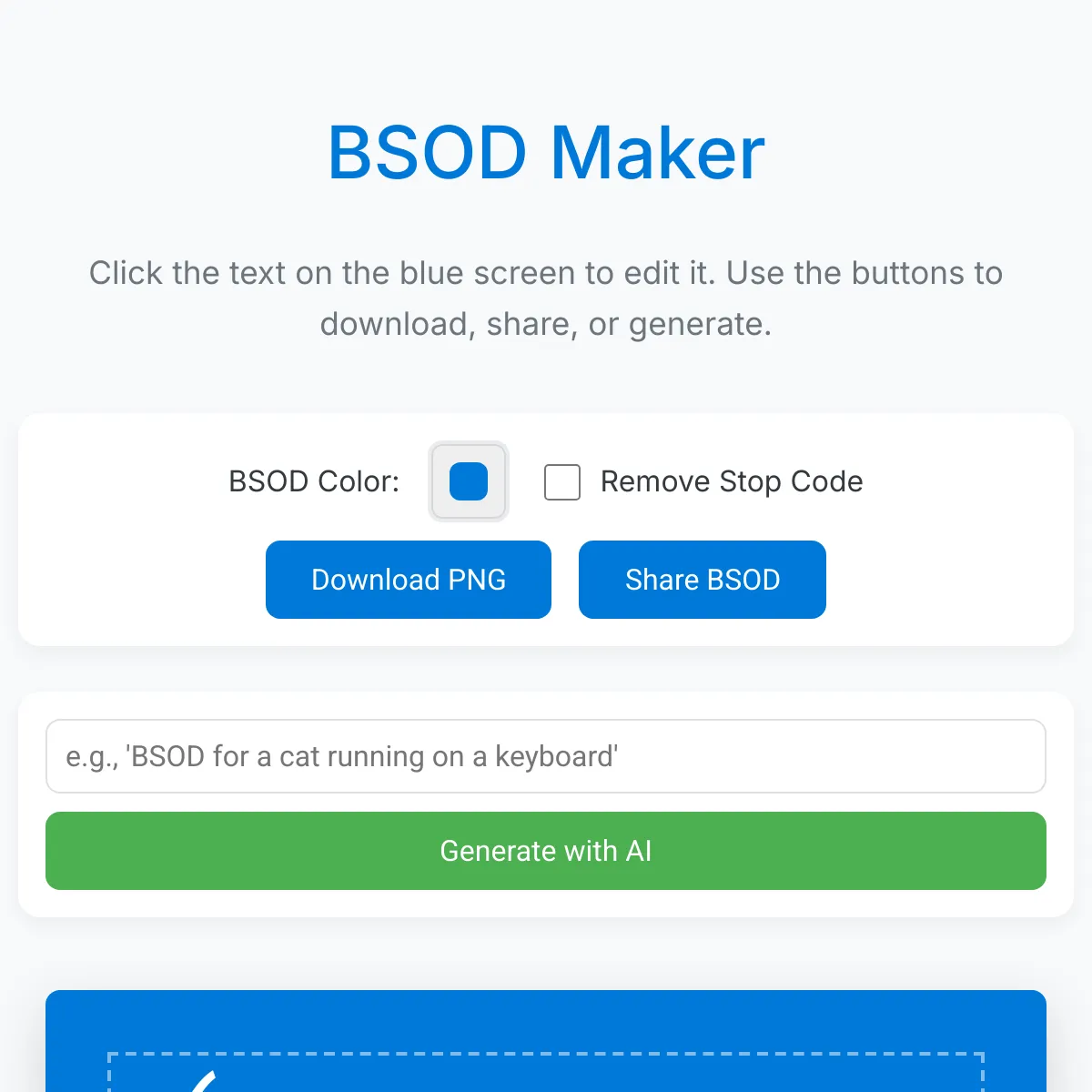 BSOD Maker