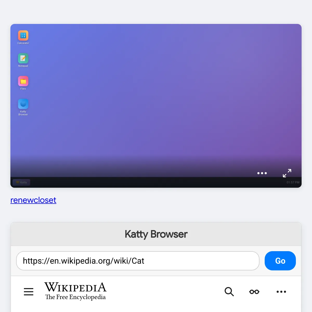 the project is loading