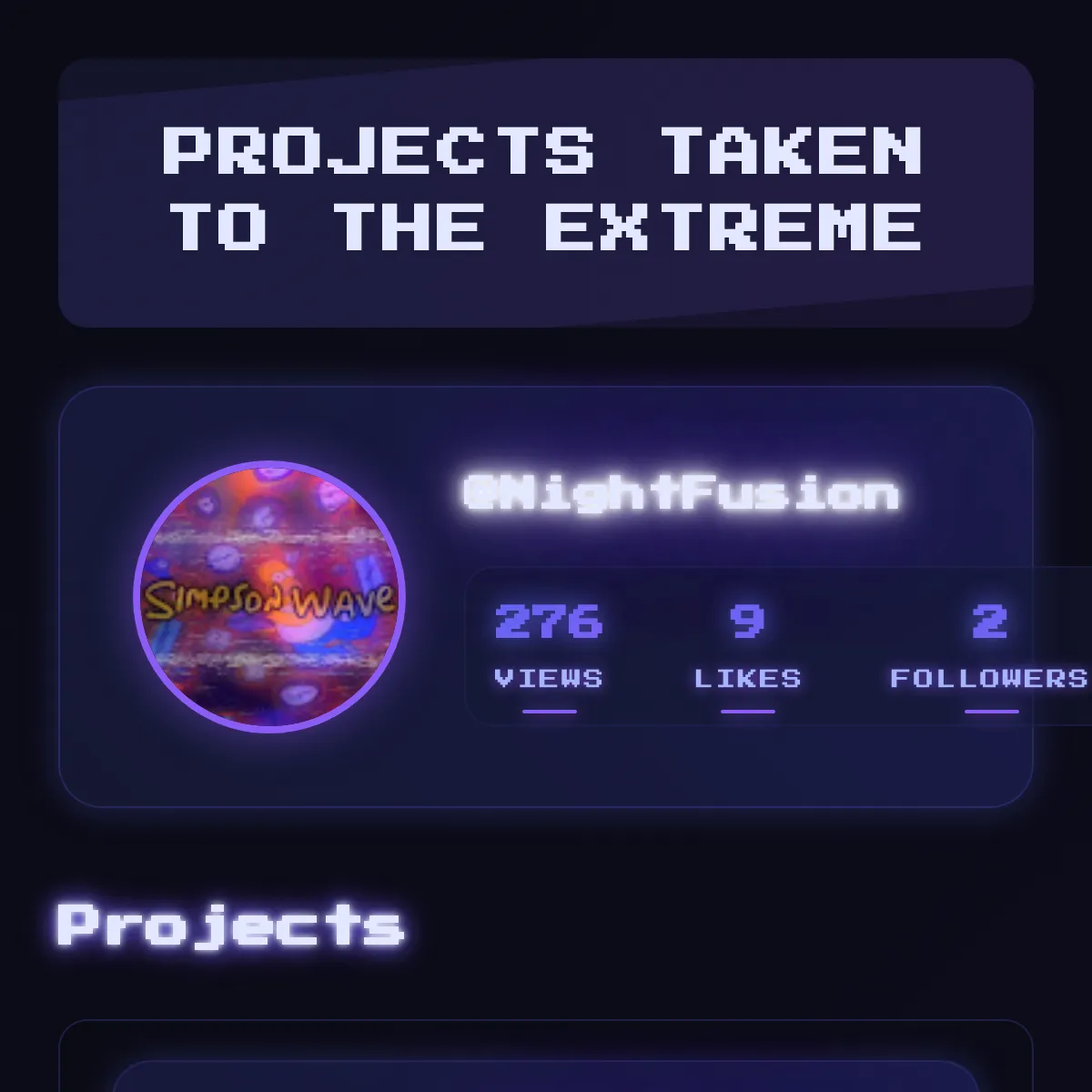 the project is loading