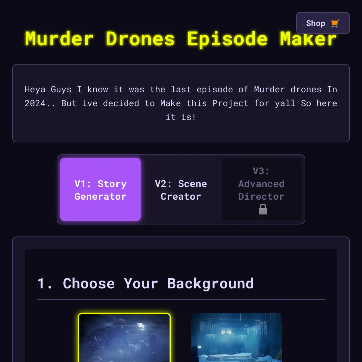 the project is loading