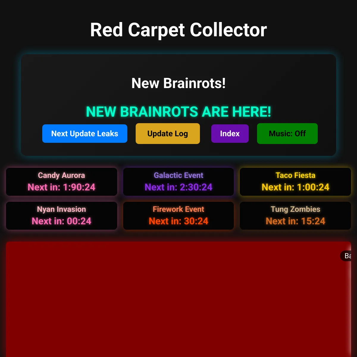 the project is loading