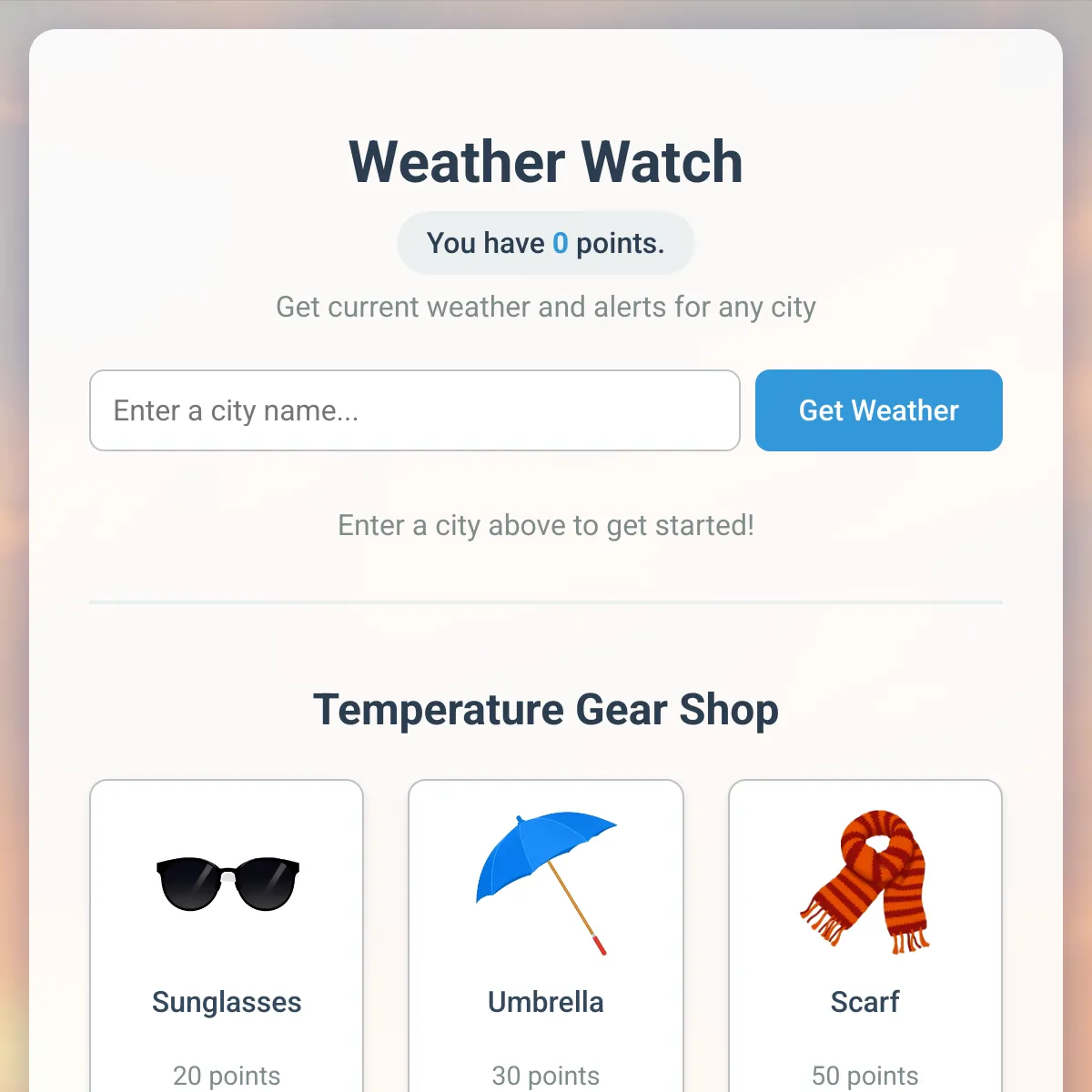 Weather App