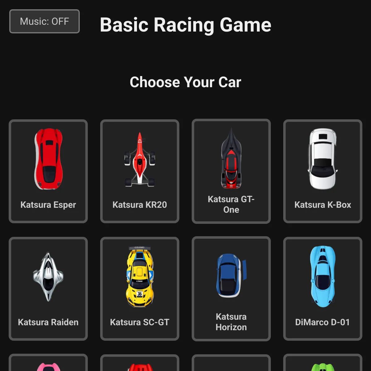 Top-Down Racing