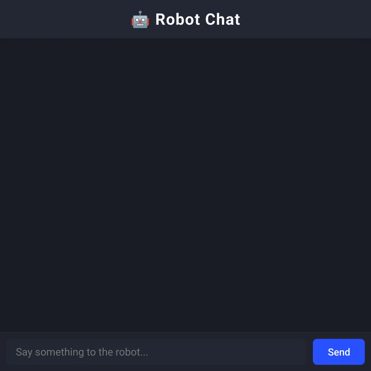 Robot Chat