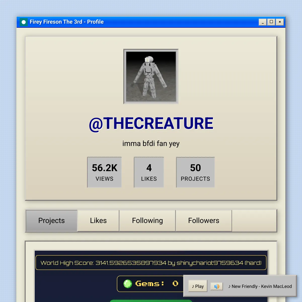 the project is loading