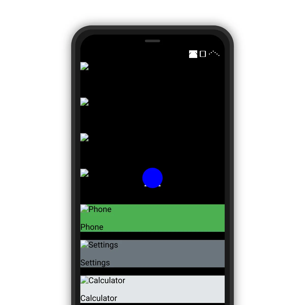 the project is loading