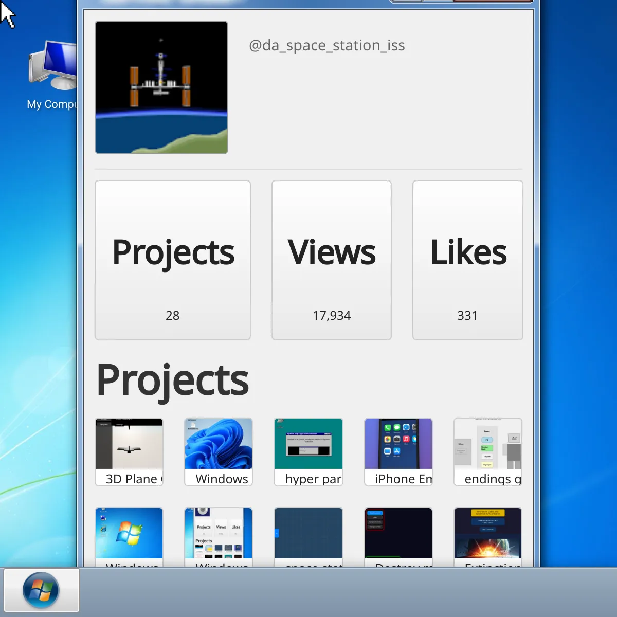the project is loading