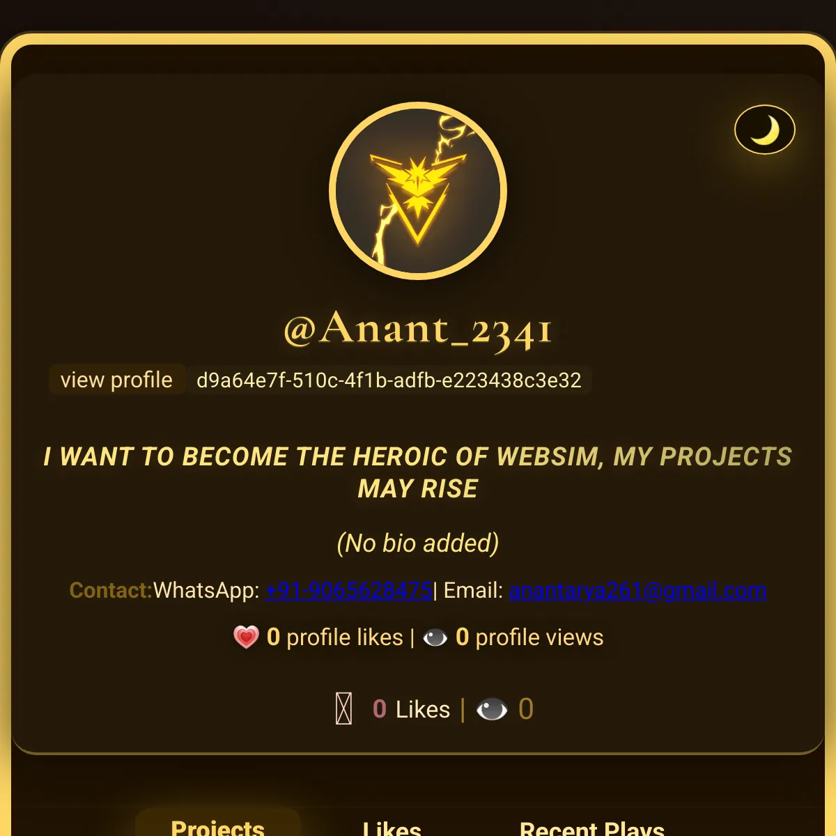 the project is loading