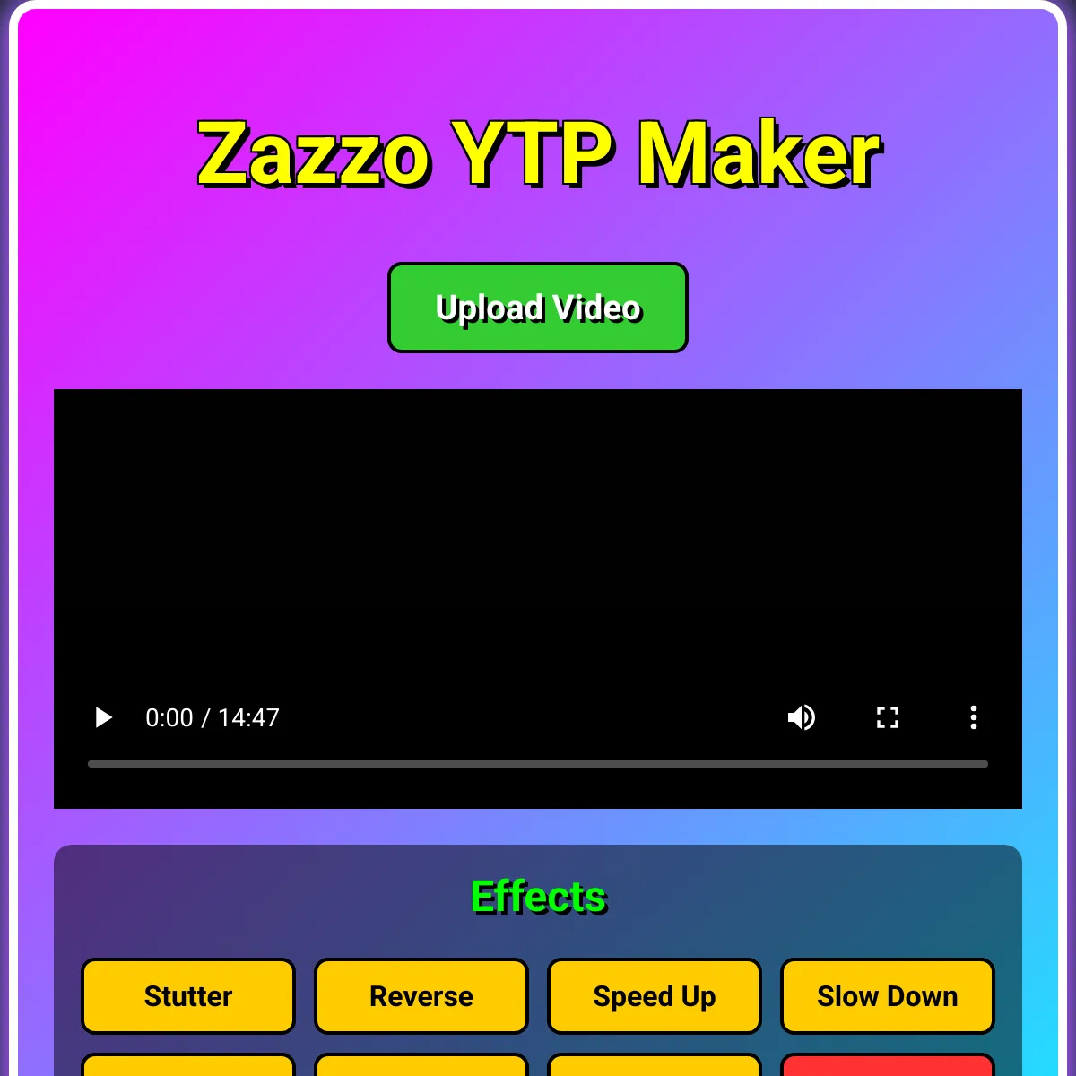 the project is loading