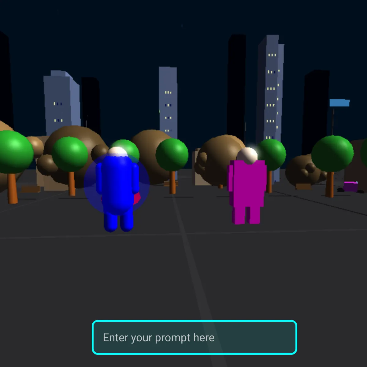 the project is loading