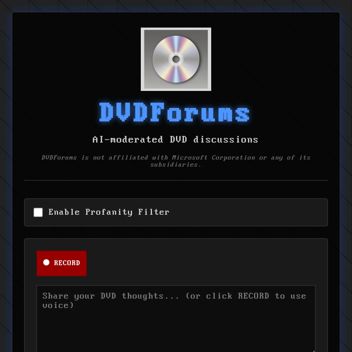 the project is loading