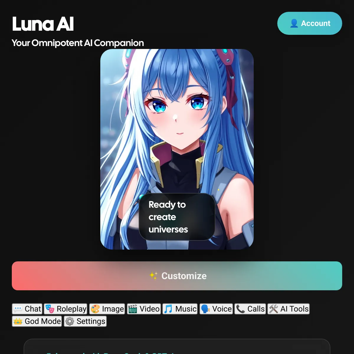 the project is loading