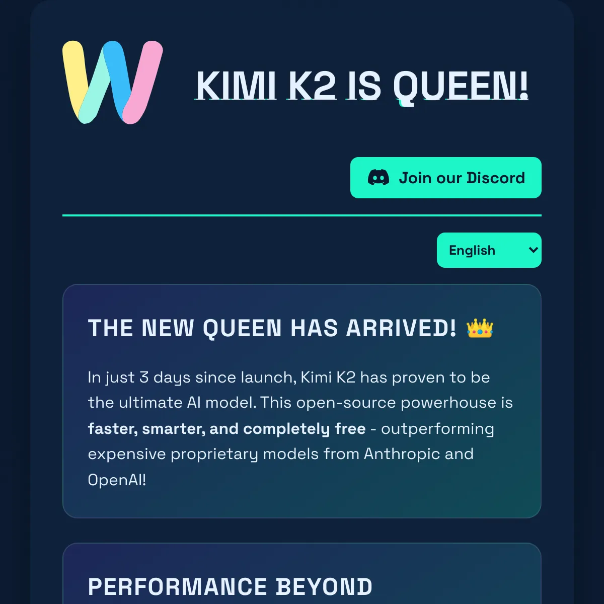 the project is loading
