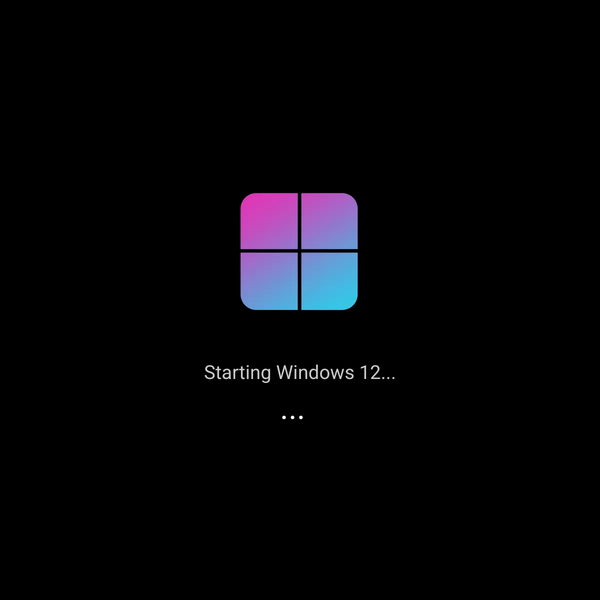 the project is loading