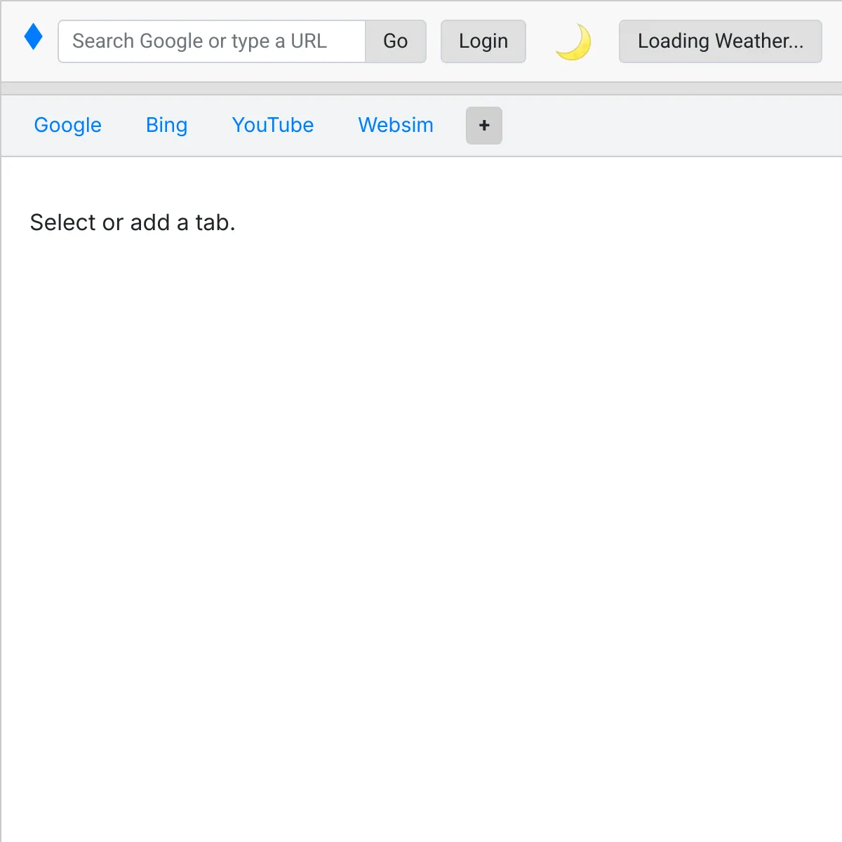 Websim Browser