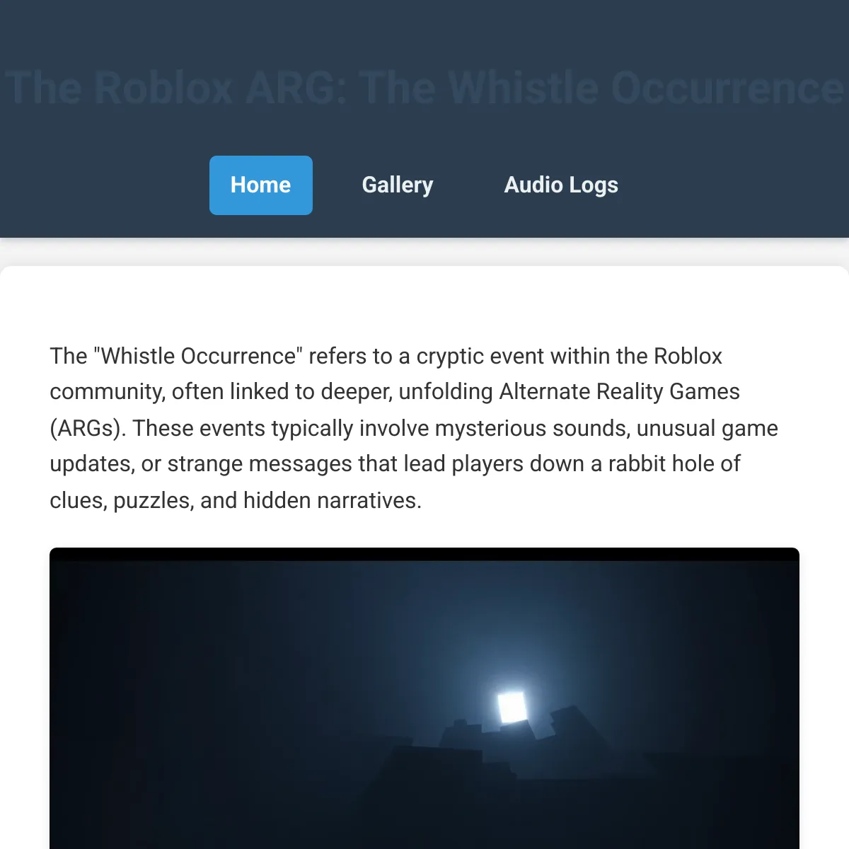 the project is loading