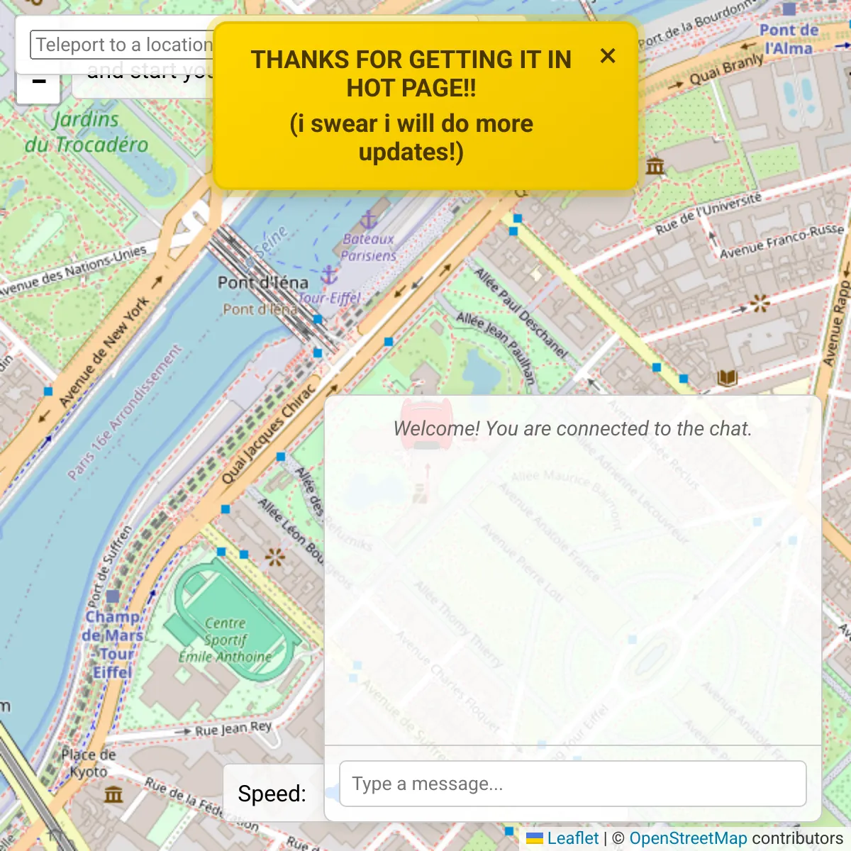 Interactive World Map