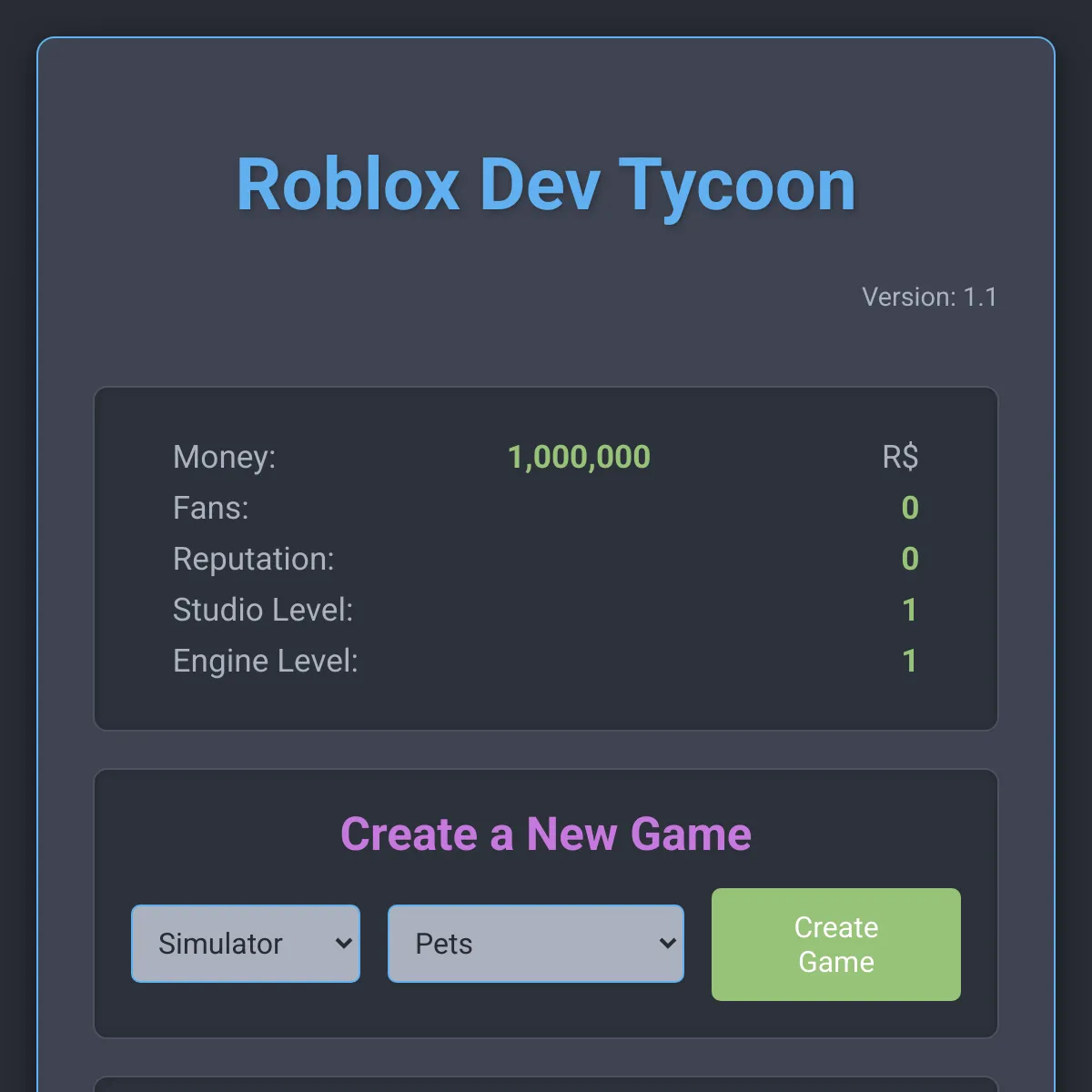 the project is loading