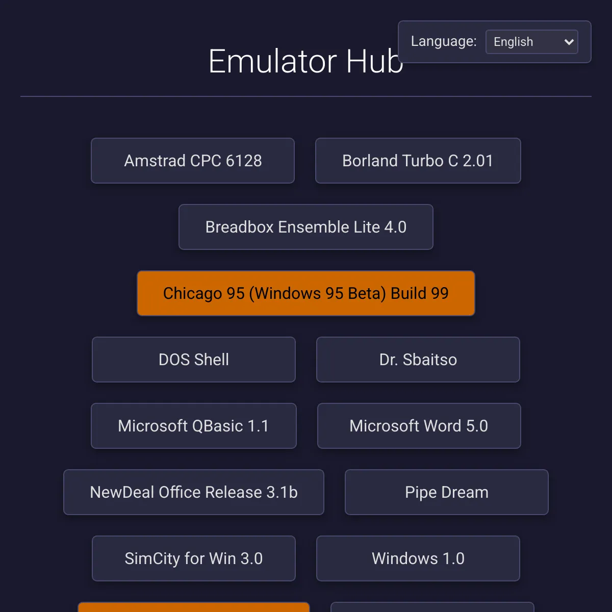 the project is loading