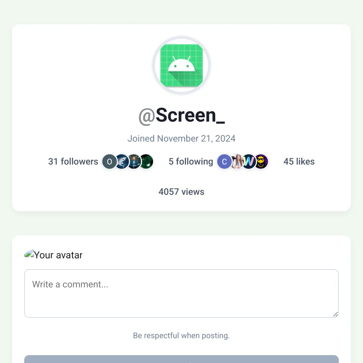 the project is loading