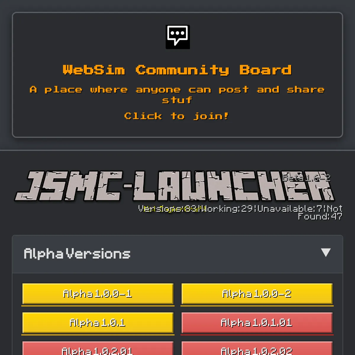 the project is loading