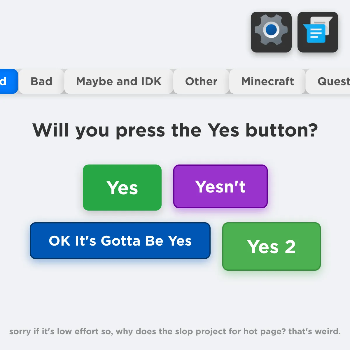 the project is loading
