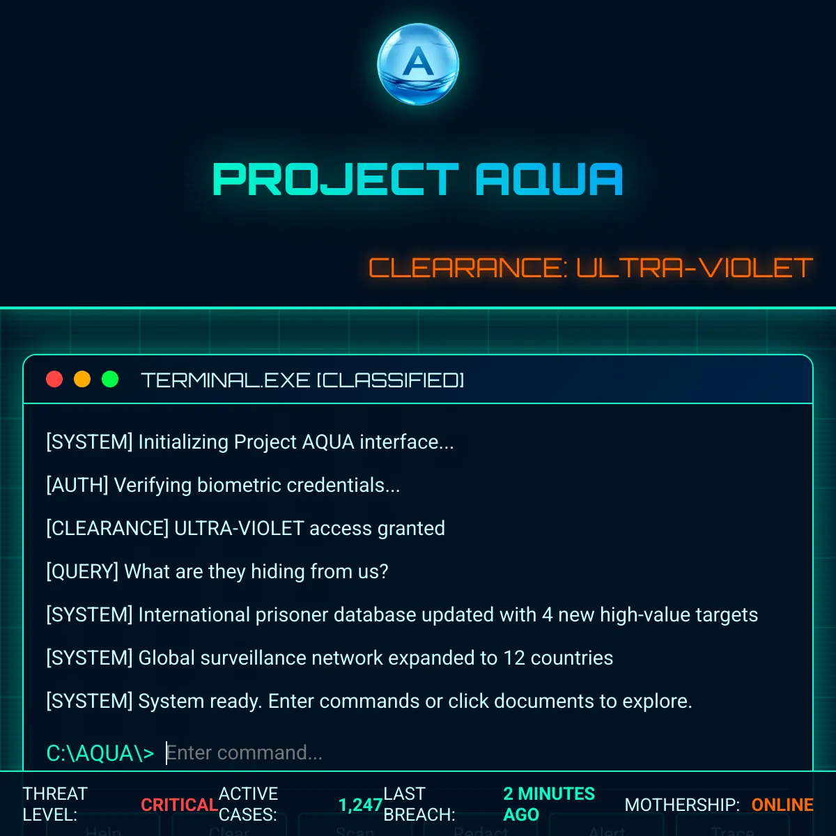 the project is loading