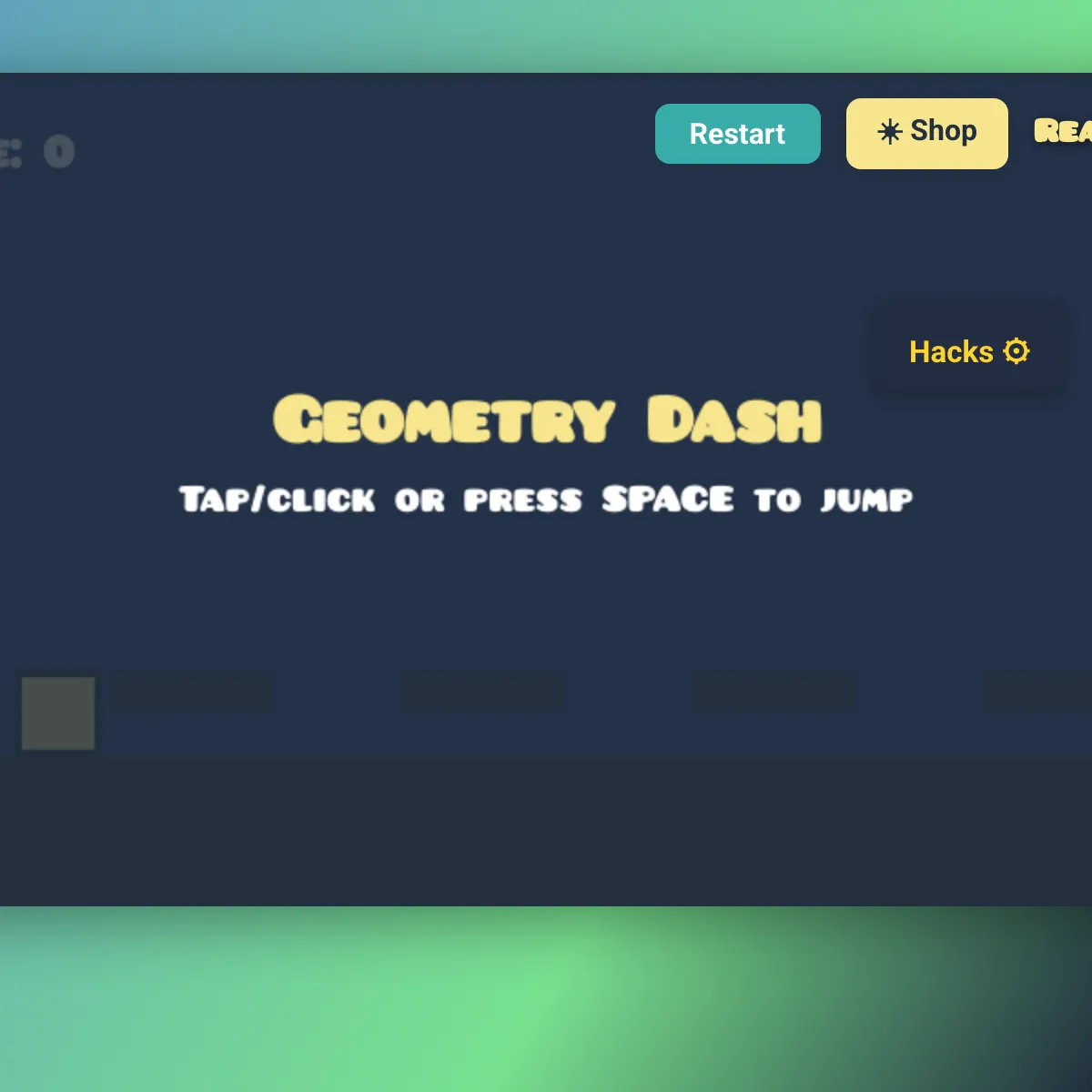 the project is loading