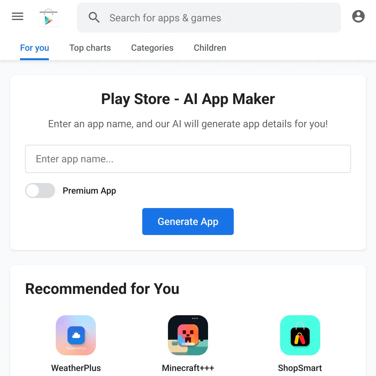 the project is loading