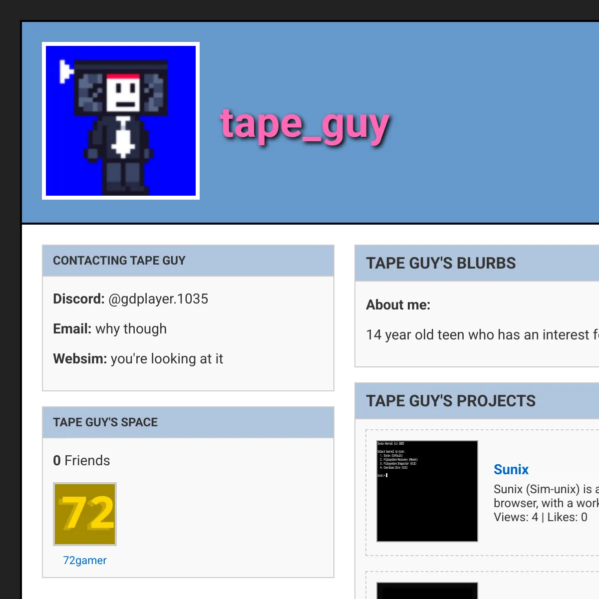 the project is loading