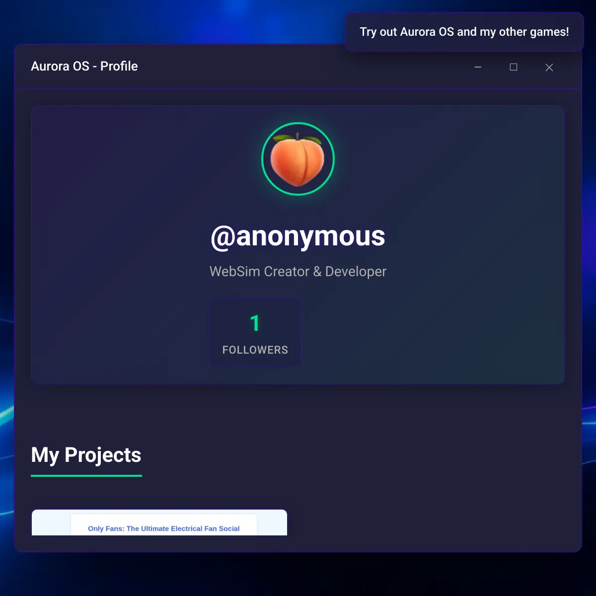 the project is loading