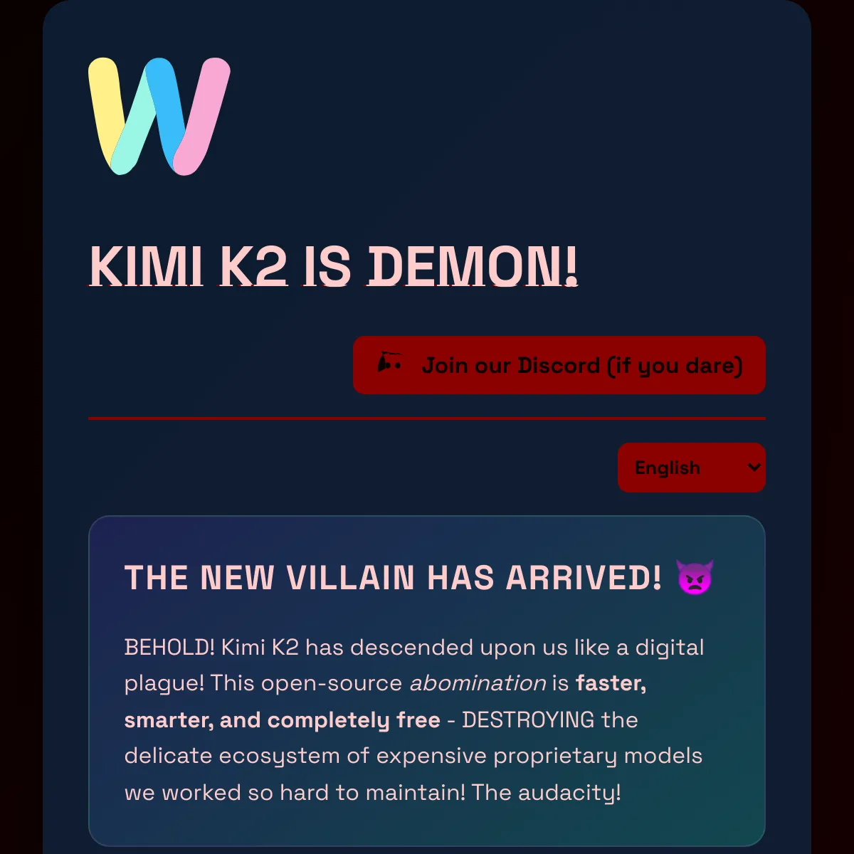 the project is loading