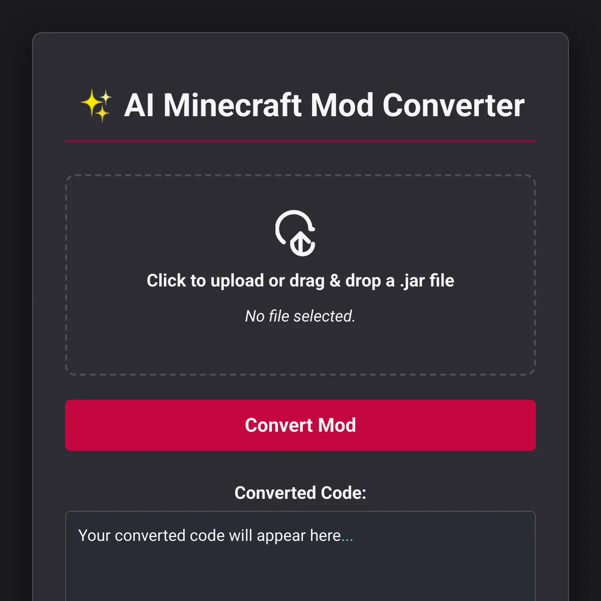 the project is loading