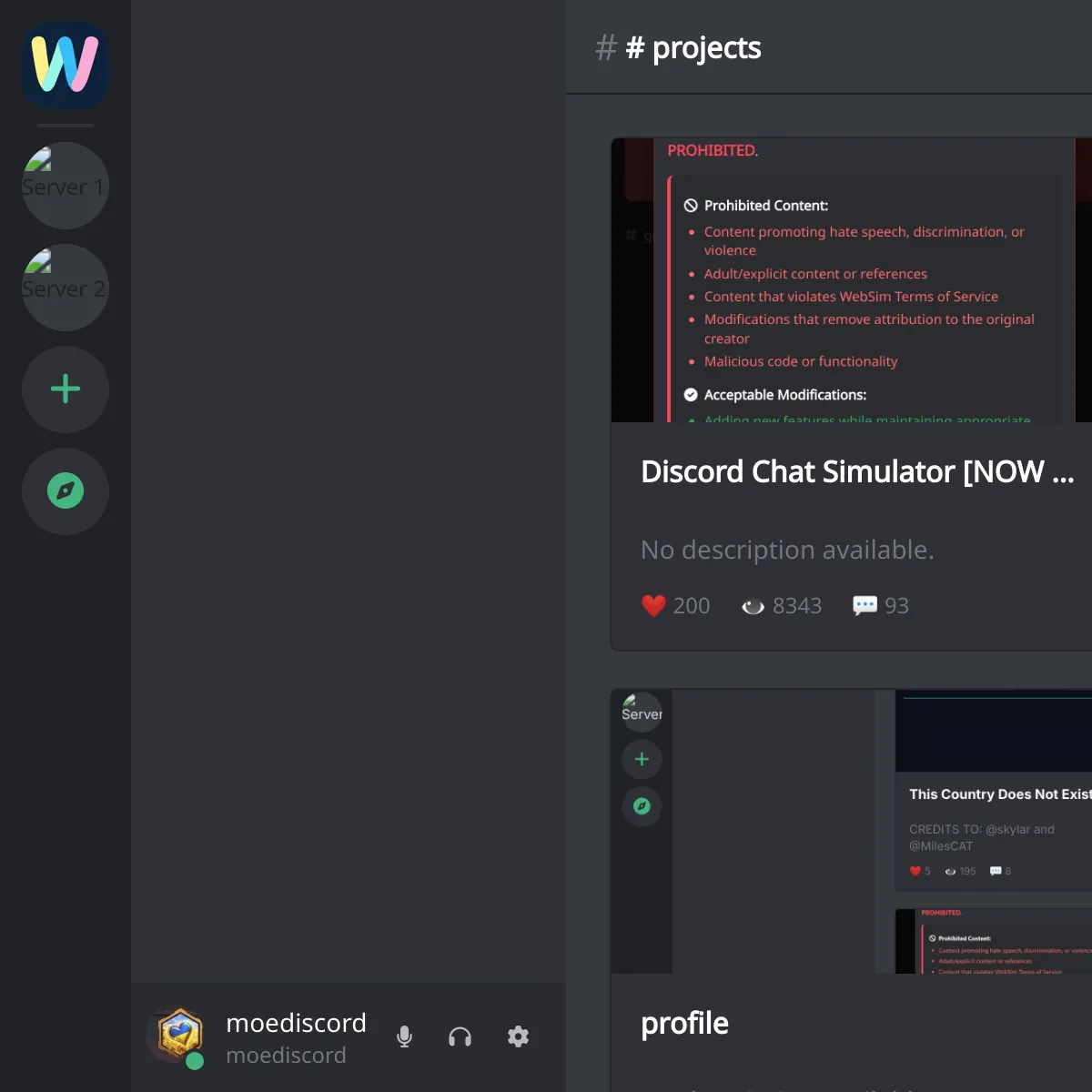 the project is loading