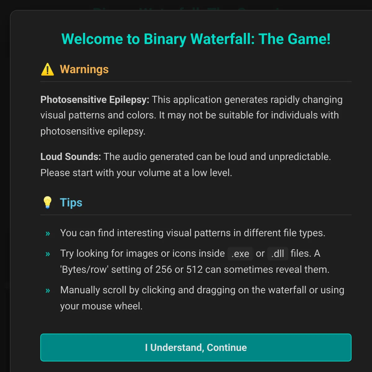 the project is loading