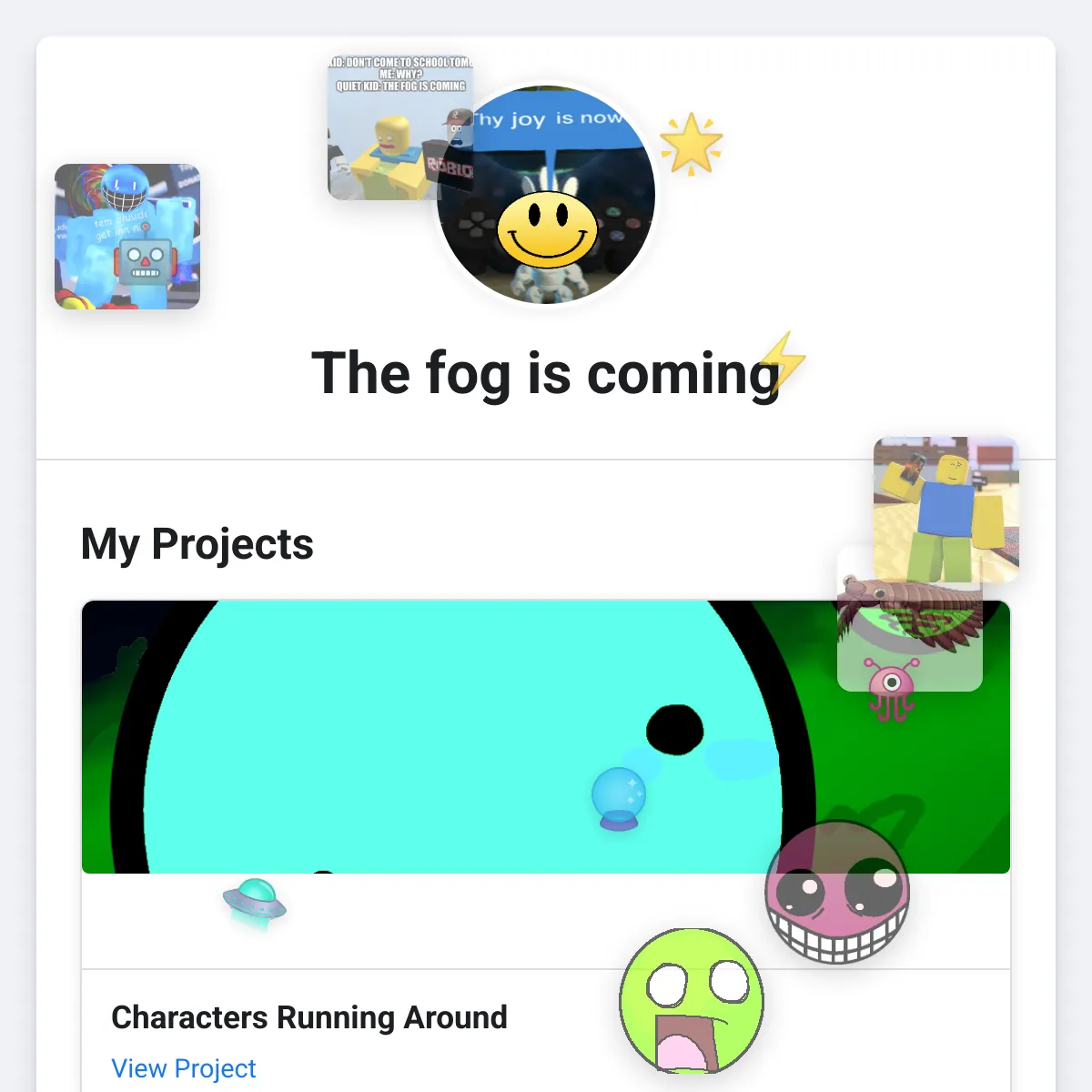 the project is loading