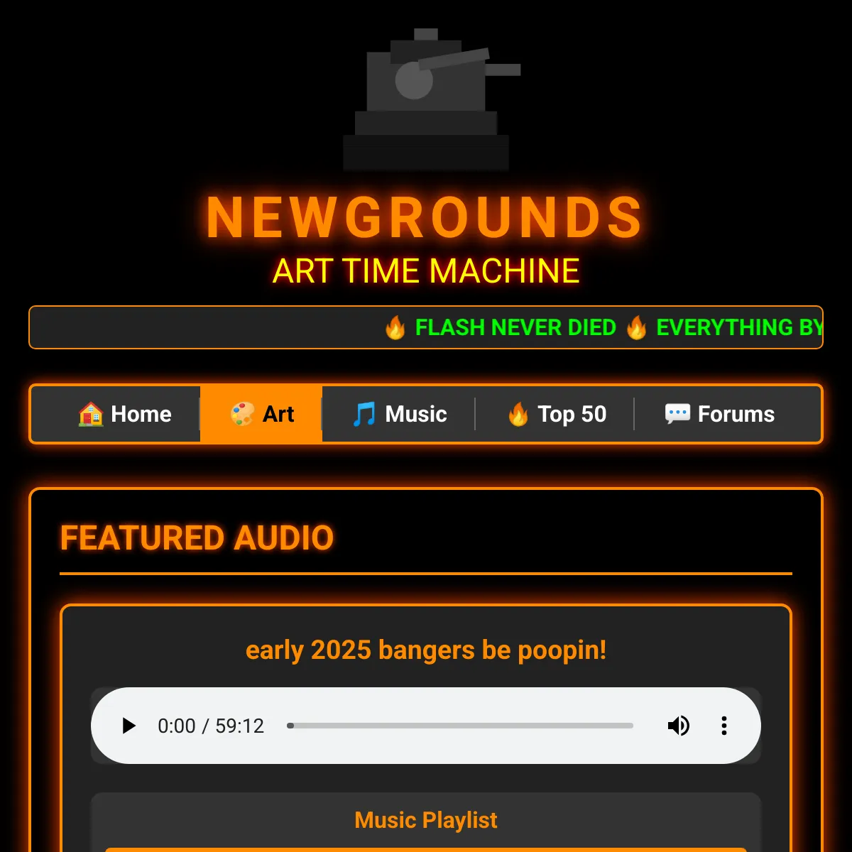the project is loading