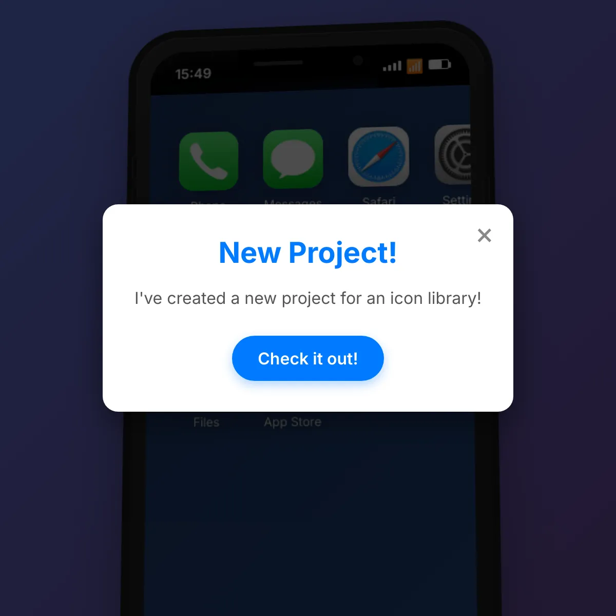 the project is loading