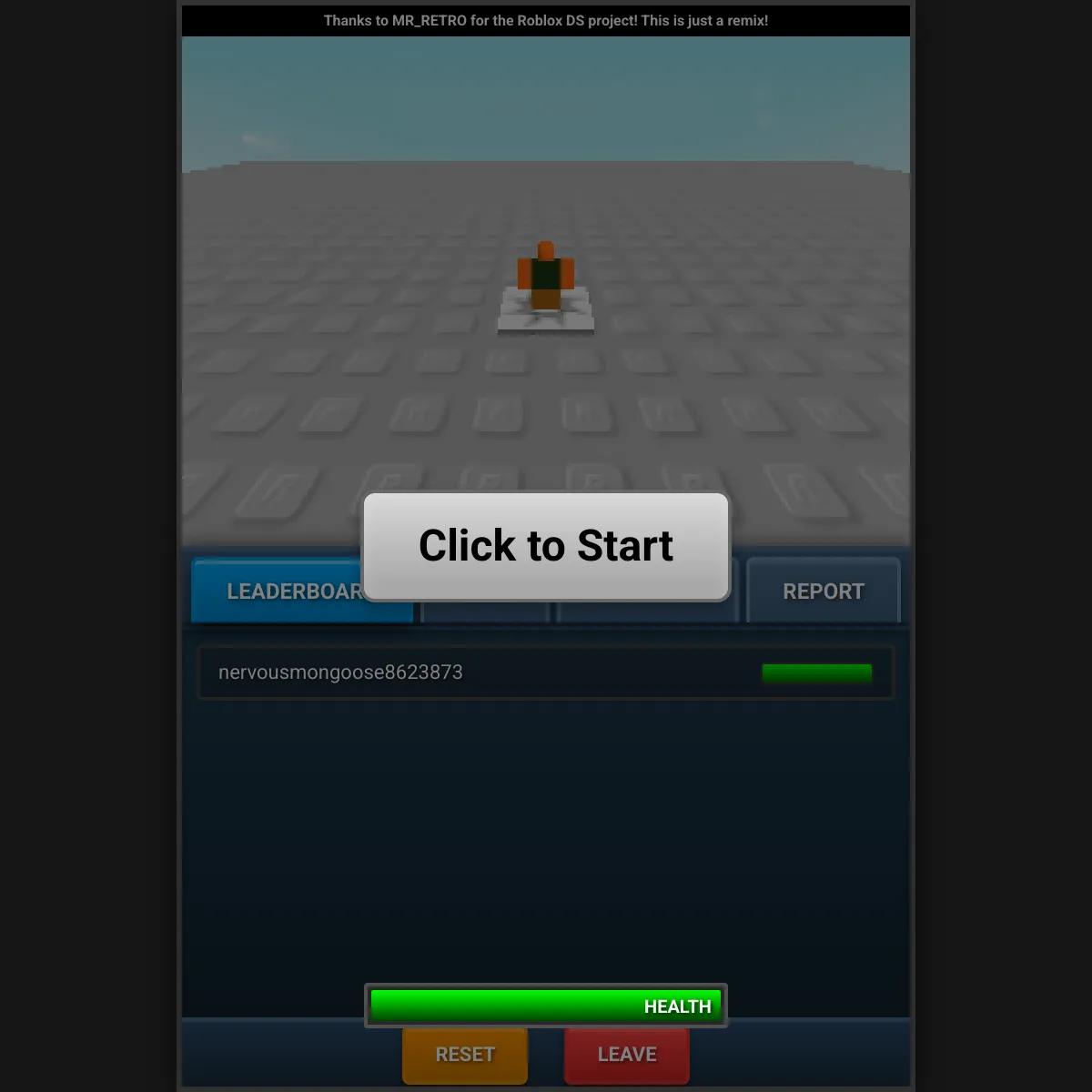 the project is loading