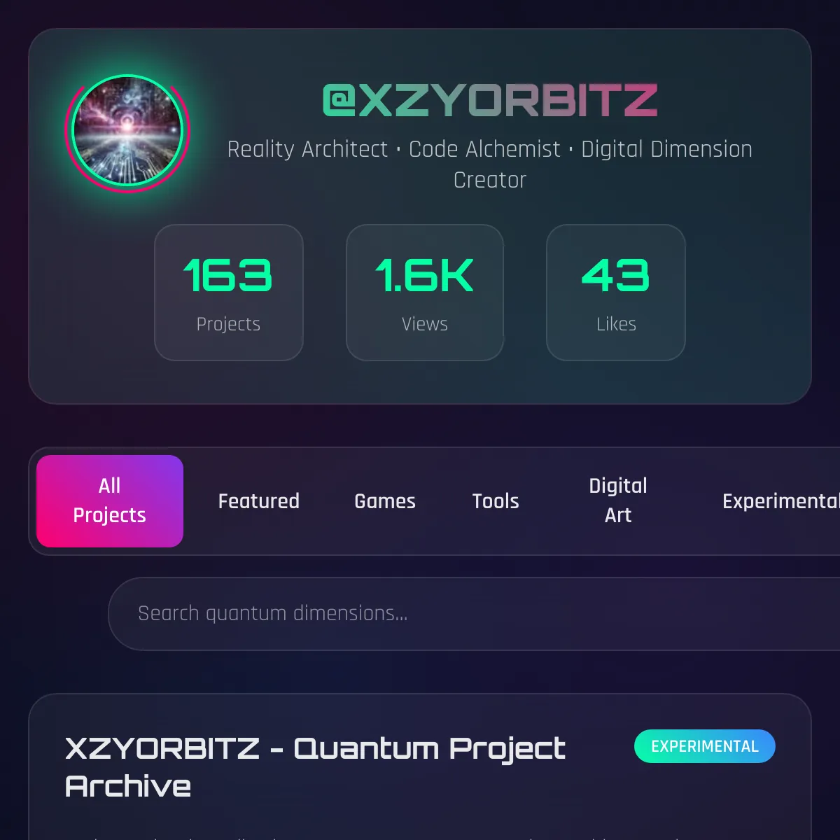 the project is loading