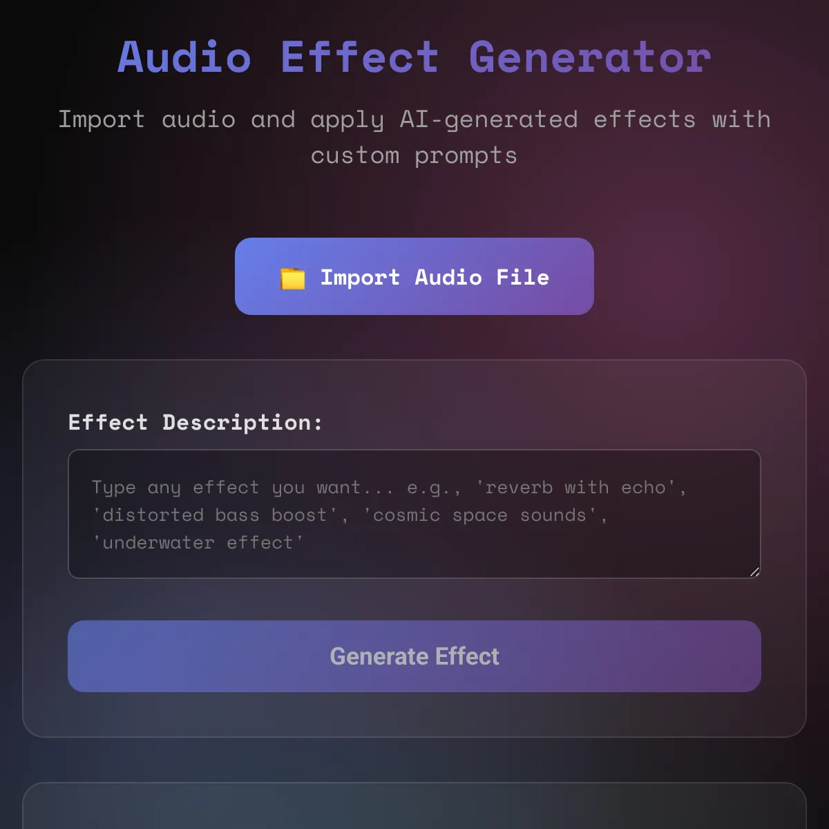 the project is loading